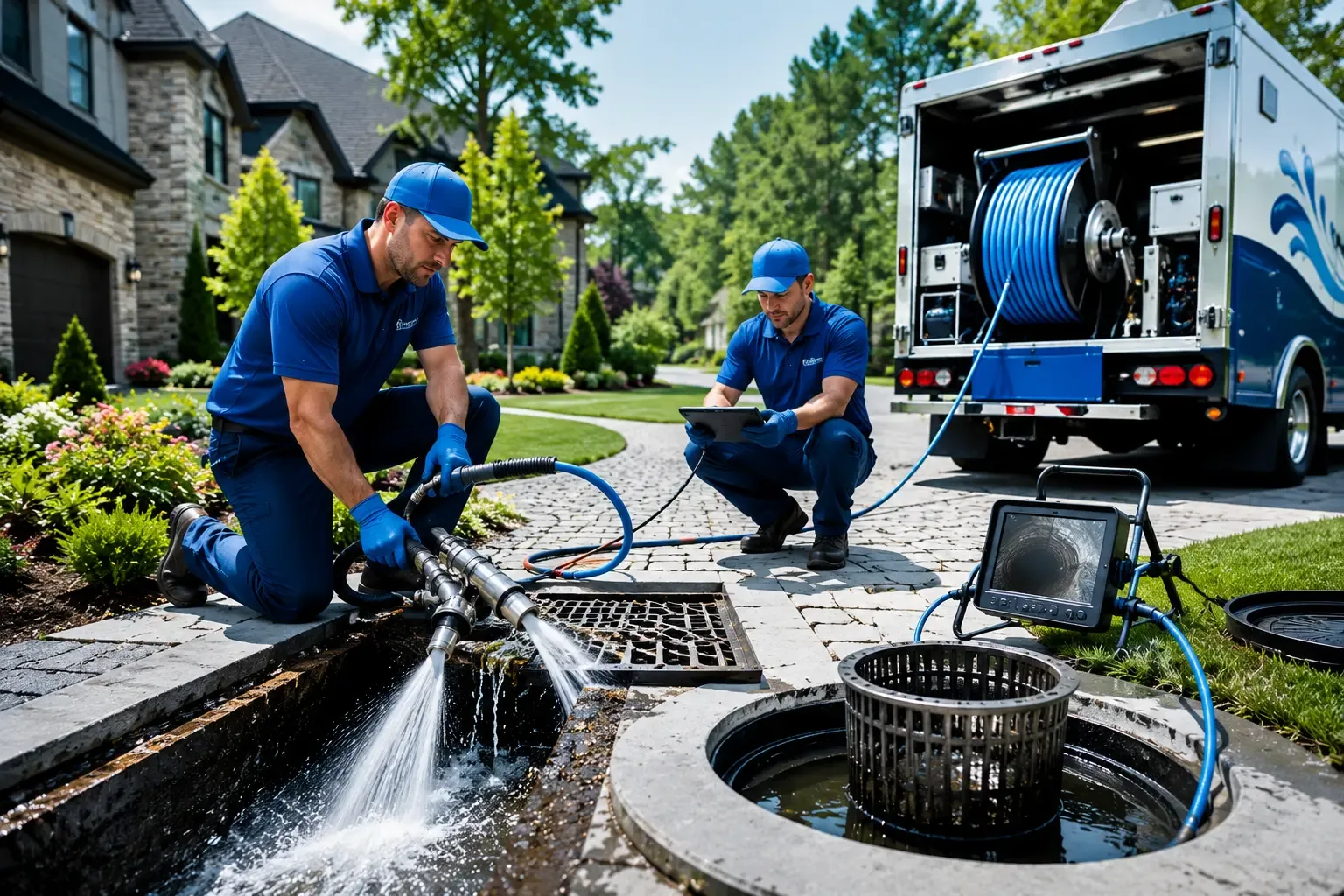 Local outdoor drain cleaning professionals in Keystone, IA